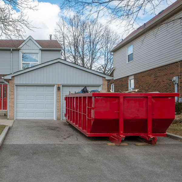 what sizes do construction dumpsters come in